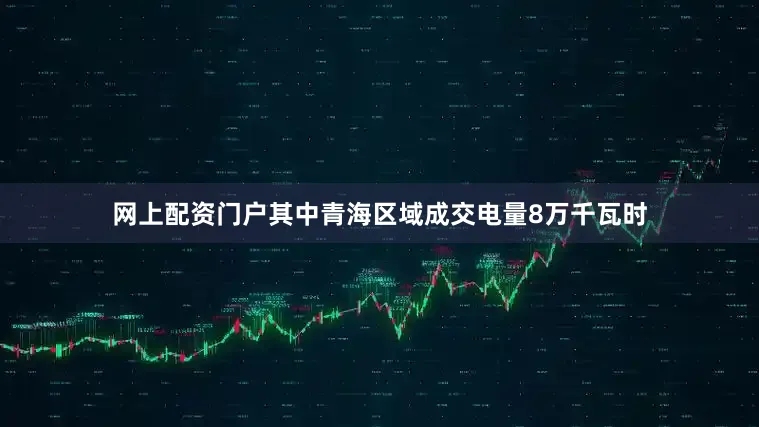 网上配资门户其中青海区域成交电量8万千瓦时